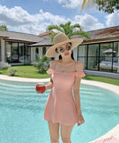 【2色】水着ビキニワンピースフリルカワセクシーモノキニタンキニ温泉ビーチ海旅行 WQ7-YQ-HH6X6BTHLL