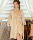 【4色】ルームウェア ランジェリー セクシー 清楚系 ベルベット 誘惑 シースルーメッシュ キャミワンピ JC8-GR6801