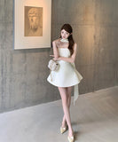 ミニドレス キャバドレス  セクシー エレガント 上品 チューブトップ パーティー 二次会 結婚式のお呼ばれ JC2-XKDHS-109-8365-Sep11