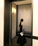 【3色】ロングドレスキャミワンピカワセクシーチュール透明感マーメイドドレスパーティー同伴気質 WQ2-MXX5195