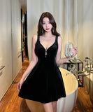 【2色】Lady's coco ミニドレス キャバドレス セクシー  ノースリーブ  ウエストシェイプ LW2-DD5820