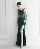 【7色】ロングドレス キラキラ パーティードレス レース お姫様 誕生日 演奏会 宴会 WQ2-YEY19882#