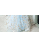 【自社手作り】ロングドレス パーティードレス ゴージャス パーティー 誕生日 結婚式 披露宴 LW2-MXN9-9