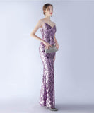 【8色】ロングドレス キラキラ パーティードレス ワンーショルダー お姫様 誕生日 演奏会 イベント宴会 WQ2-YEY31228#