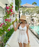 ビキニ水着ワンピース谷間見せSNS話題体型カバータンキニモノキニ温泉ビーチ海 WQ7-BY-WX005