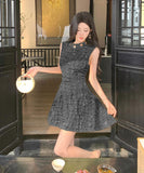 ミニドレス Aライン セクシー エレガント 着痩せ 気質 パーティードレス 同伴 WQ2-DD4260