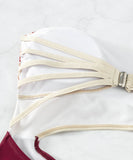 ビキニ水着非対称タンキニウエストカードセクシー気質バックレスおしゃれビーチ海温泉体型カバー WQ7-AQD3016