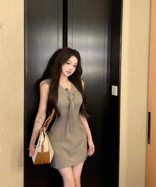 Lady's coco ミニドレス キャバドレス セクシー キラボシ レトロ ウエストシェイプ デート LW2-XKDZD335A-3105-Sep21