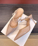 【2色】ハイヒール サンダル ポインテッドトゥ ビジュー付きストラップ ピンヒール クローズドトゥ デート お出かけ 出勤 JC5-FZ-MX-067