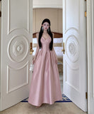 Lady's coco ロングドレス キャバドレス フレンチヴィンテージ ウエストマーク Vネック 上品 パーティー JC2-CD5-109-85070700