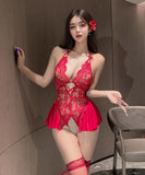 【5色】ルームウェア ランジェリー セクシー 小胸さん向け キャミタイプ レース フェミニン 誘惑 えちえち JC8-JJ1548