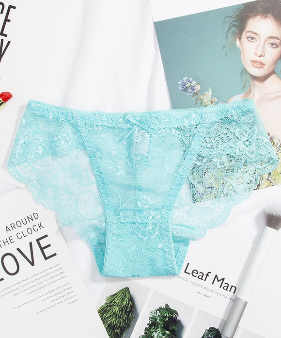 【9色】 下着 新作 セクシー  ローライズ レース シームレスショーツ 薄手 通気 コットン 抗菌加工 大人可愛い ランジェリー LW8-RS282#