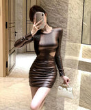 ミニドレス キャバドレス セクシー 上品 ウエストカット タイト ペンシルワンピ 着痩せ ナイトドレス 指名コーデ JC2-ZED888486DXH348B