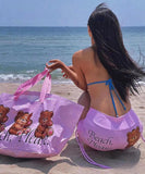 ビキニ セクシー SWEET クマ柄 着痩せ おしゃれ感 水着 hot girl YH7-CF24325