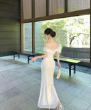 【2色】ロングドレスナイトクラブキャバドレスオフショルダーセクシーエレガント宴会パーティーレース高級感イベント WQ2-ZED888638DXH238A