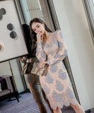 ミニドレス キャバドレス かわいい 新作 レース ゴージャス 手作り 宴会 MY2-JW0318NE49