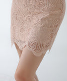 ミニドレスレース気質エレガントリボン女子力通勤カワセクシー同伴WQ2-ZED88784E49