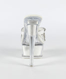 ハイヒール クリアヒール キラキラ  クリアストーン ピンヒール キラキラ パーティーシューズ 美脚効果 歩きやすい 靴 セクシー サンダル LW5-JJ190-Q22