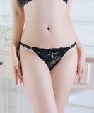 【7色】レース ストーンチャーム付き セクシー Tバック  サイズ調整可能 大人ランジェリー LW8-HS2003