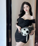 【3色】ミニドレスセクシーキャバドレス谷間見せチュールナイトクラブキャバクラタイトドレス WQ2-DD4468