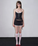 【2色】3点セット ビキニ 水着 フリル カワセクシー ガーリー レース 小胸さん ビーチ 海 温泉 WQ7-YQ-HHpA36SNLL