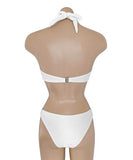 ビキニ水着ホルターネックセクシー谷間見せ温泉ビーチ海大人可愛いベアトップ WQ7-XYX-Q9185