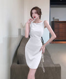 【4色】ミニドレスキャバドレスセクシー着痩せ気質エレガント同伴おしゃれ通勤 WQ2-ZED885712GT528