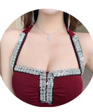 【3色】 ロングドレス キャバドレス セクシータイトキャミワンピ スリット入り ショート丈 デート 女子会 パーティー 二次会 LW2-OYF9758