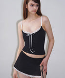 【2色】3点セット ビキニ 水着 フリル カワセクシー ガーリー レース 小胸さん ビーチ 海 温泉 WQ7-YQ-HHpA36SNLL