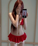 水着 ビキニ セクシー ドット柄 ガーリー スカート付きビキニ 小胸さん向け 温泉 リゾート JC7-DP-A23002