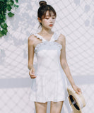 水着 モノキニ ビキニ かわいい フリル 着痩せ 韓国っぽ おしゃれ YH7-KSD1827