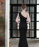 【4色】ロングドレス セクシー 高品質 披露宴 気質 マーメイドドレス 宴会 YH2-YEY18598#