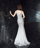 【6色】ロングドレス セクシー エレガント キラキラ 高級感 気質 誕生日 宴会 YH2-YEY16538#