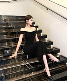 【2色】ロングドレス キャバドレス セクシー フレンチ オフショルダー 細見え エレガント フォーマルドレス JC2-WDS5560