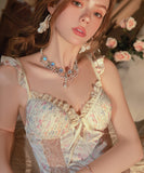 ルームウェア ランジェリー セクシー バックオープン カットアウト 魅惑 谷間メイク サテン フリル JC8-GR-X6382