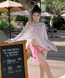 3点セット 水着 モノキニ タンキニ セクシー 花柄 着痩せ 海 旅行 YH7-DP-A32668