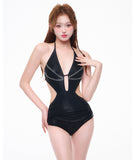 【2点セット】ビキニ セクシー 水着 Vネック 海辺 着痩せ モノキニ hot girl YH7-YZM2332