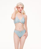 3点セット 水着 モノキニ タンキニ 温泉 着痩せ 蝶結び セクシー YH7-DP-A32496