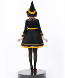 【3点セット】 かわいい コスプレ ハロウィン ウィッチ  仮装 パンプキンモチーフ 制服パーティー JC2-XJJ232
