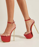 3色 新作 ハイヒール サンダル 脚長効果 宴会 セクシー YH5-XL-QF-392-28