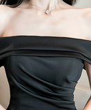 【2色】ロングドレス キャバドレス セクシー ストラップレス エレガント スリット入り パーティー 二次会 誕生日 JC2-YM9207