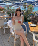 ビキニ モノキニ かわいい 水着 新作 ビーチ おしゃれ 背露出 YH7-DP-A31667