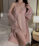 【4色】レース 清楚感 かわいい 少女 バレンタインデー 勝負 パジャマ ルームウェア XH8-GR542