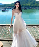 ロングドレス キャバドレス セクシー プリーツ キャミソール エアリー 清楚感 バックオープン デイリー使い 指名 JC2-XHY9304