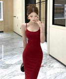 【2点セット】ロングドレス セクシー ボディコン きれいめ フェミニン レースカーディガン リボンタイ ストラップワンピ 着やせ 大人可愛い JC2-ZED881313DXH348B