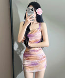 ビキニ セクシー 水着 お洒落 海辺 着痩せ モノキニ hot girl 背露出 YH7-YZM-YC2433