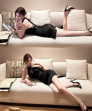 ミニドレス キャバドレス セクシー 清楚系 ホルターネック リボンタイ ギャザー 体型カバー バックオープン タイトシルエット サテン JC2-XHY918526