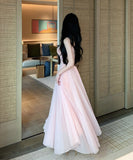 ロングドレス キャバドレス セクシー ラグジュアリー チュール ウエストマーク ウエストマーク キャミソールドレス JC2-XHY918345