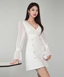 ミニドレス キャバドレス 着瘦せ 新作 セクシー YT2-ZED887916A71