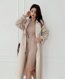 【2色】膝丈ドレス キャバドレス セクシー きれいめ タイト ニットワンピ ウエストマーク スリット 上品 細見え オフィスコーデ  デート JC2-ZED88021E325